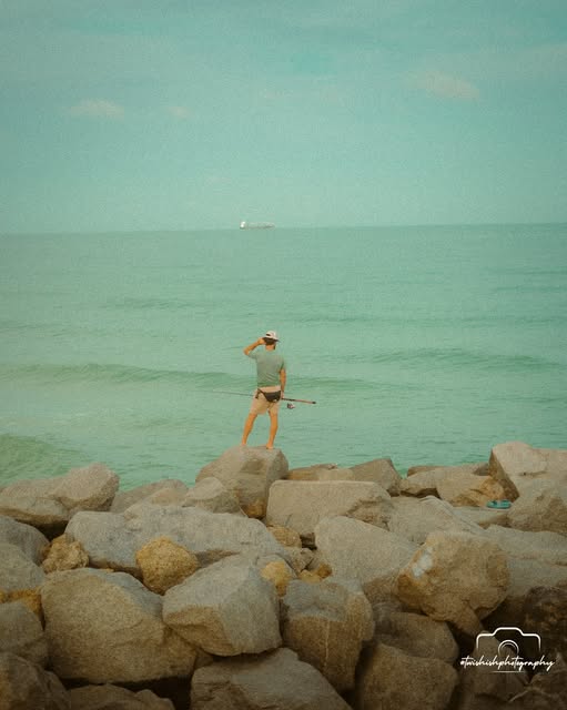 Quiet coastal moment in Miami